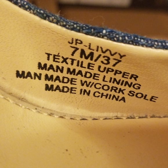 JESSICA SIMPSON - denim heels - Picture 3 of 6